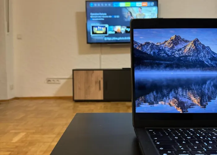 شقة Laras Voll Ausgestattete Gartenwohnung Mit Wlan Und Tv Werne